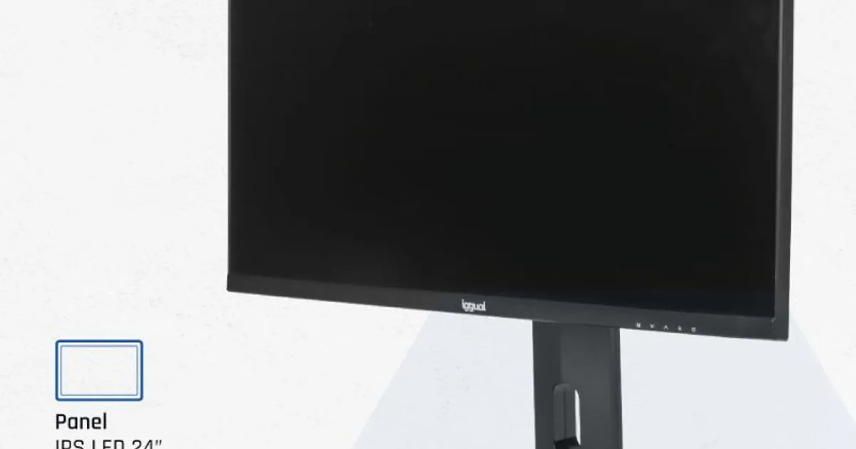 iggual Monitor 24" VGA HDMI 120Hz pivotante AA MM (2)