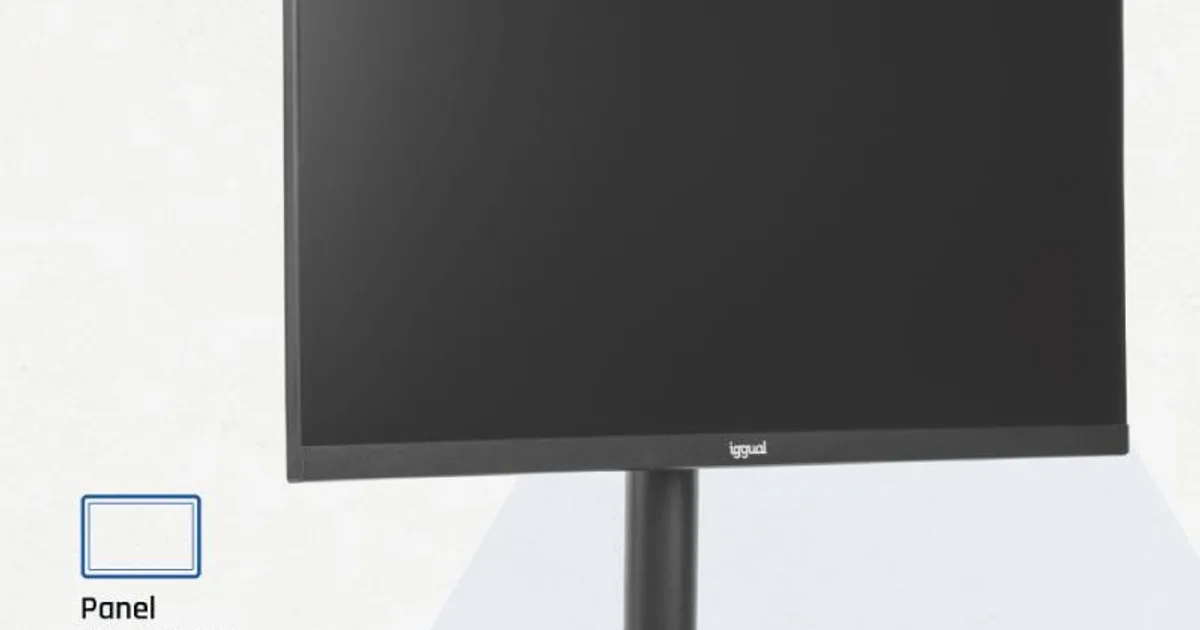 iggual Monitor 27" 120Hz 1ms HDMI VGA MM AA webcam (2)