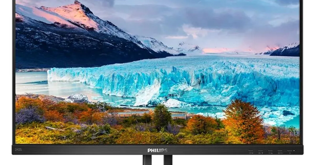 Philips 242S1AE Monitor 24" IPS HDMI DP VGA MM AA (4)