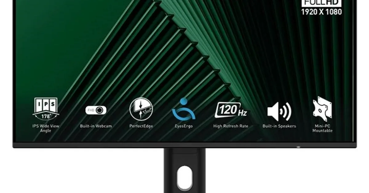 MSI MP272PMG Monitor 27" IPS 120h  DP Wcam MM AA
