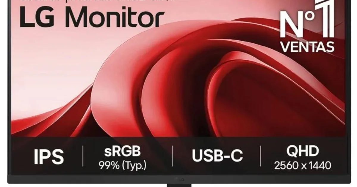 LG 27U631A-B Monitor 27" IPS QHD 100hz HDMI USB-c