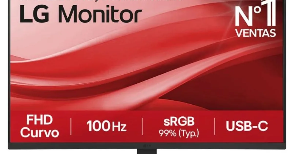 LG 27U421A-B  monitor 27" FHD 1xHDMI curvo