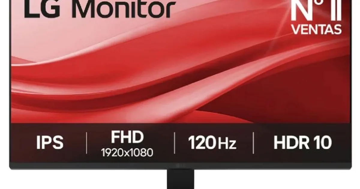 LG 24U411A-B monitor 23.8" FHD 120hz HDMI VGA