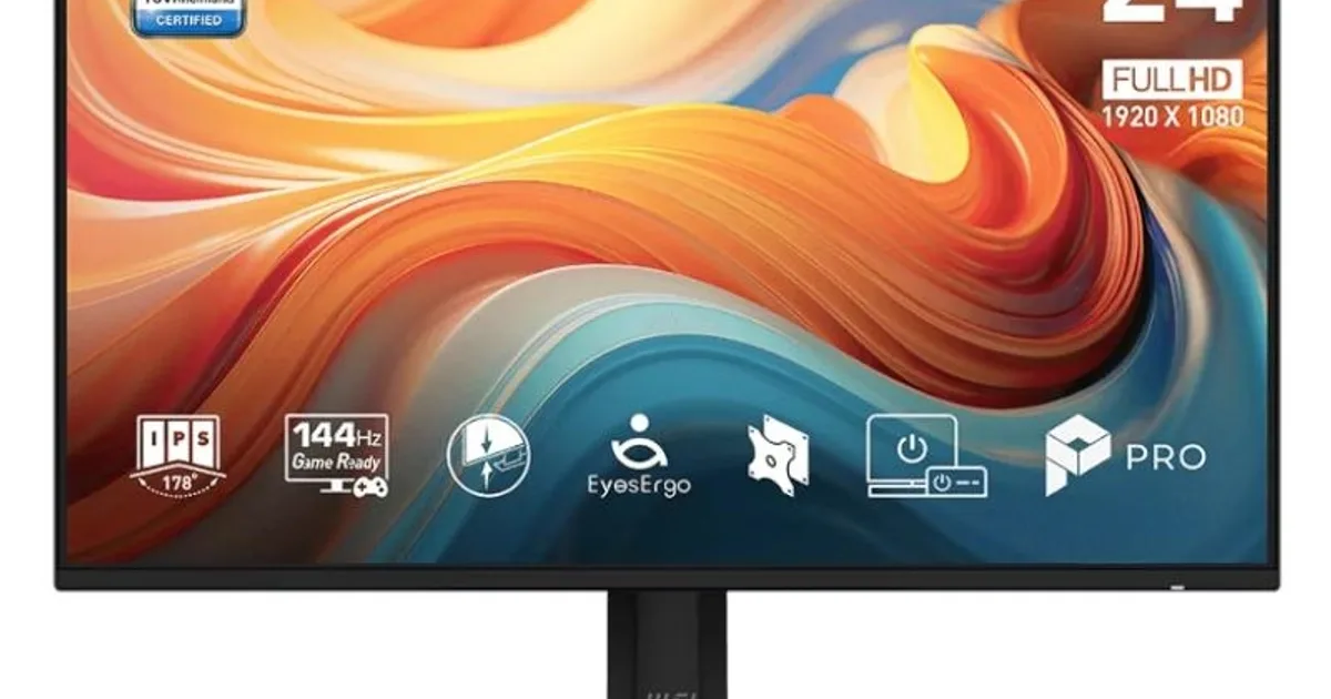 MSI MP243 E14 Monitor 23.8" 144Hz HDMI MM