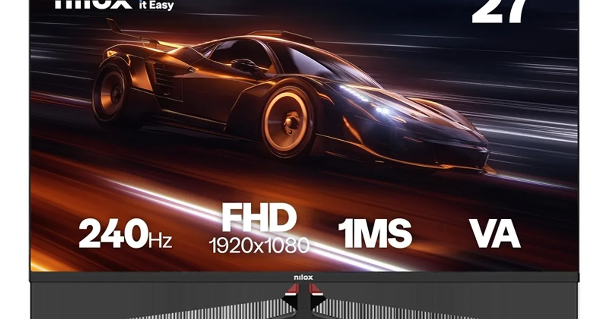 NILOX NXM27FHD2401 Monitor 27" VA 240HZ HDMI DP
