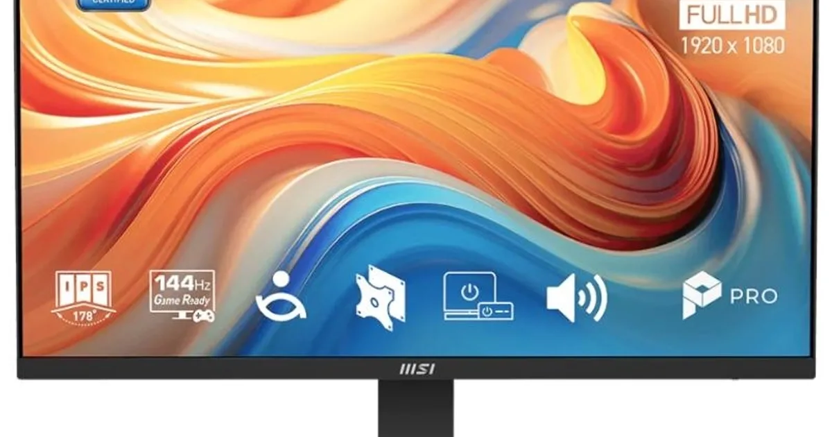MSI MP273 E14A Monitor 27" IPS FHD 144hz DP MM