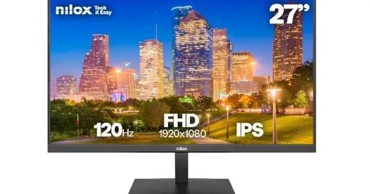 NILOX NXM27FHD1204 Monitor 27" IPS 120Hz HDMI FHD