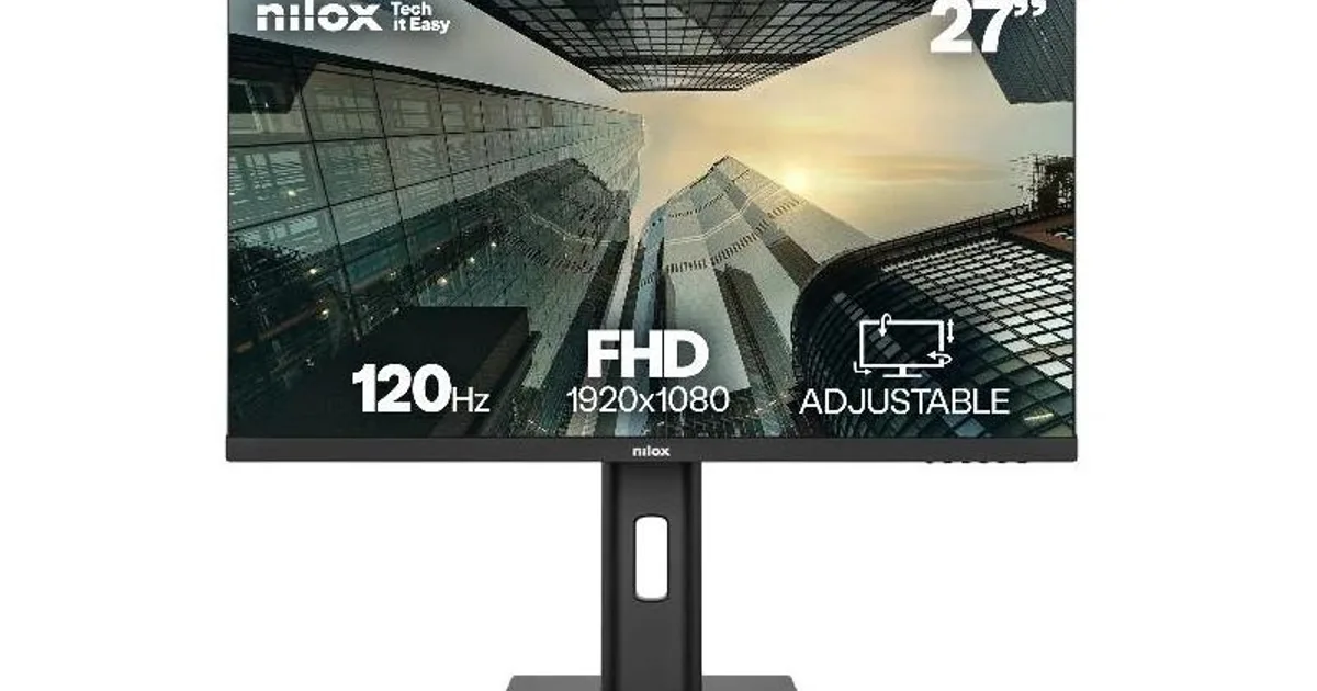 NILOX NXM27REG12065 Monitor 27" IPS 120Hz FHD HDMI