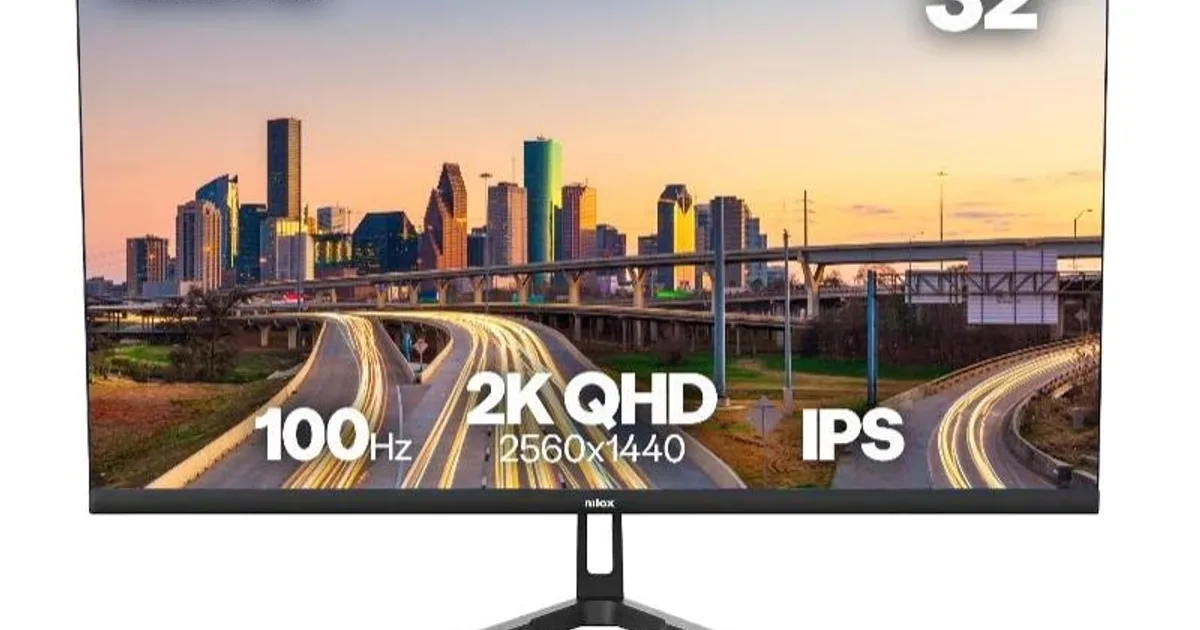 NILOX NXM322K1001 Monitor 32" IPS 100Hz HDMI DP 2K