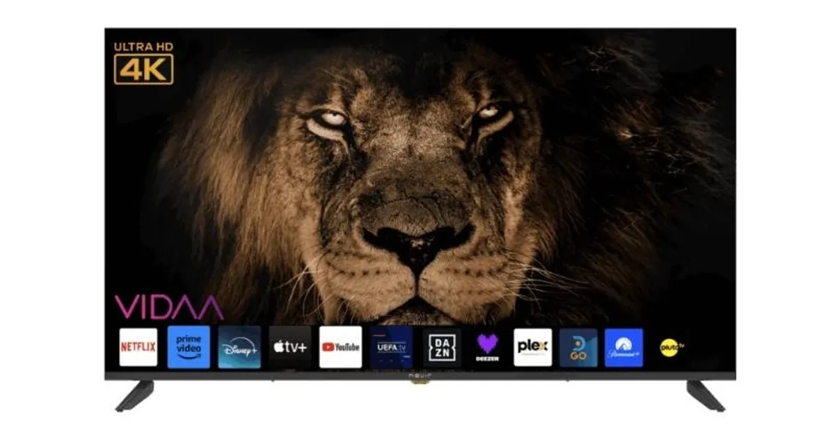 Nevir 8079 TV 50" QLED 4k STV VIDAA USBx2 HDMIx3