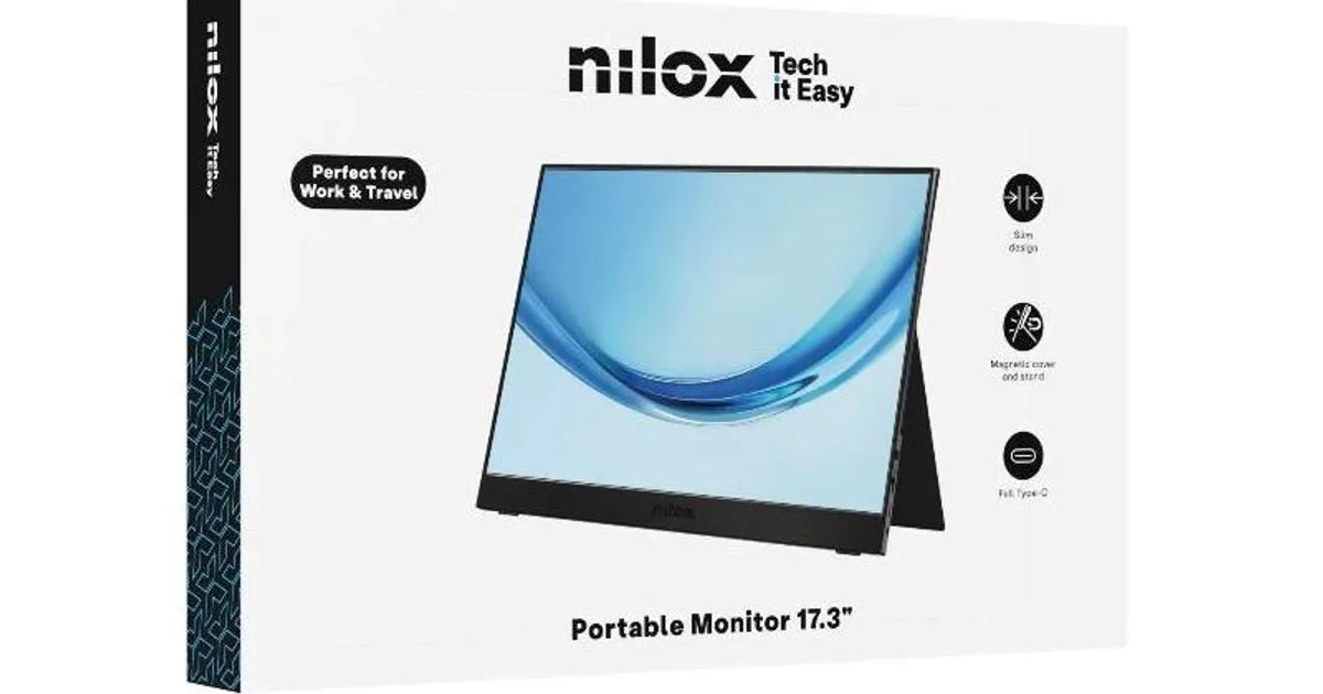 Nilox NXMP17FHD601 Monitor Portátil 17.3" 60Hz MM (2)