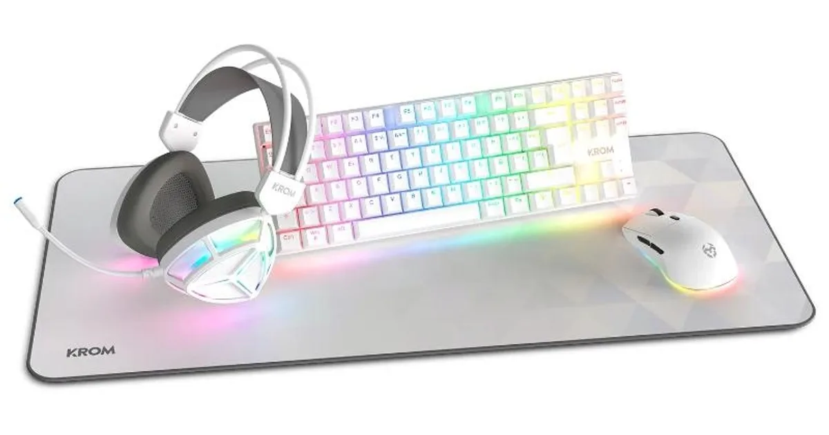 KROM KLASS PCombo Gaming  4 en 1