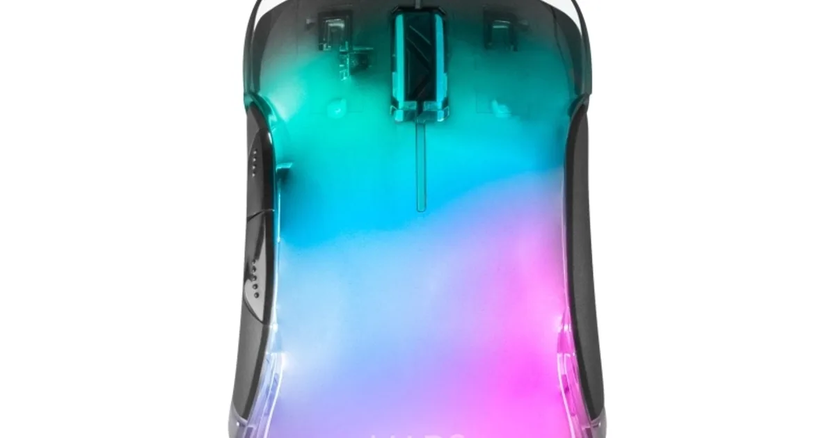 Mars Gaming Raton Gaming MMGLOW black