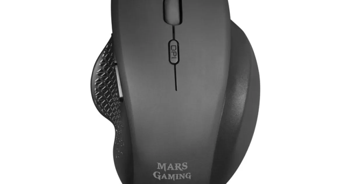 Mars Gaming Ratón MMWERGO Wireless 3.200Dpi Ergo