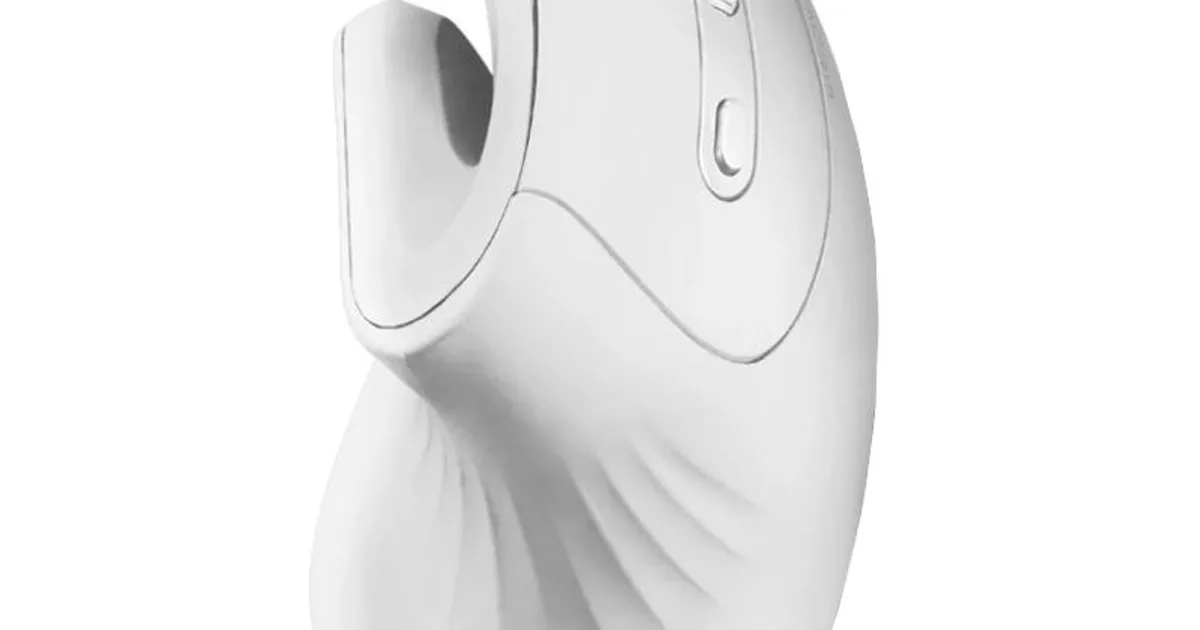 Mars Gaming MMWERGOPROW Raton Vertical Blanco