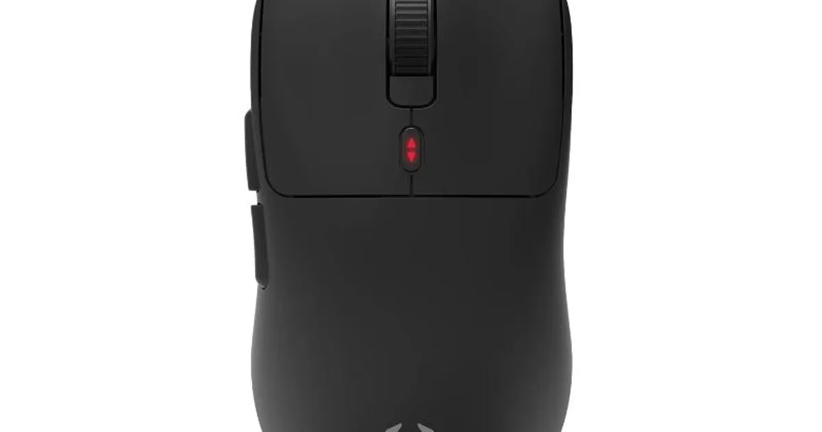 KROM KLEVER Raton gaming superligero wireless Ngro