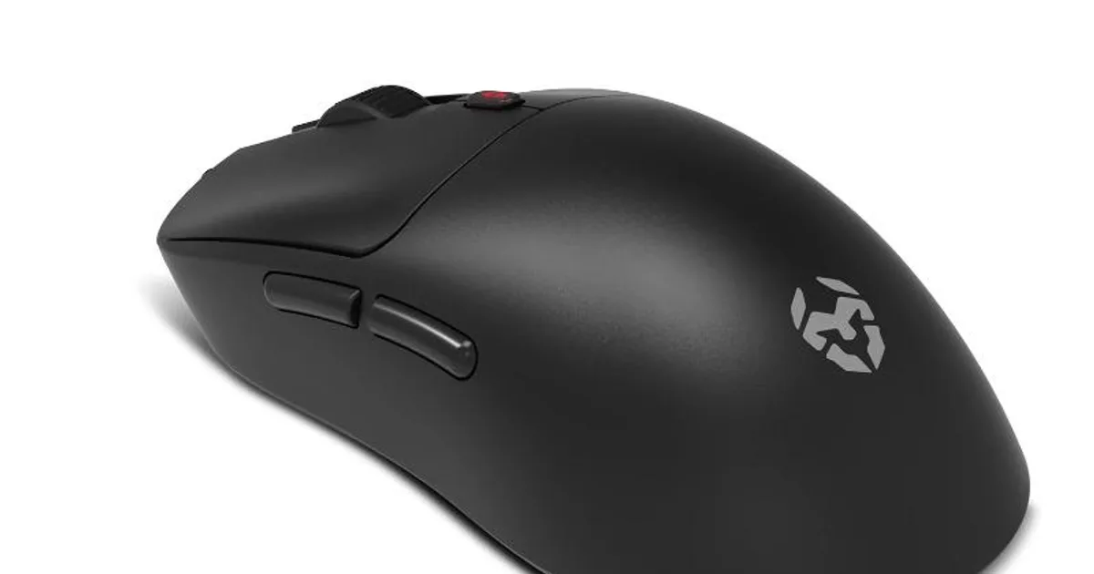 KROM KLEVER Raton gaming superligero wireless Ngro (2)