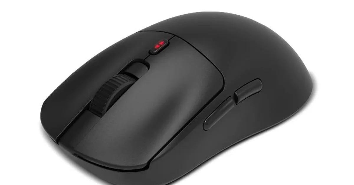KROM KLEVER Raton gaming superligero wireless Ngro (3)