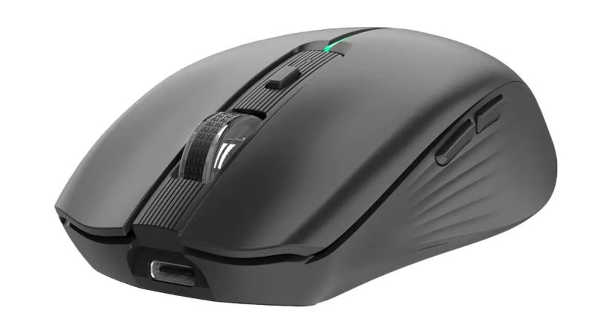 Coolbox Gaming Ratón  W01 1600DPI Inalámbrico Negr (2)