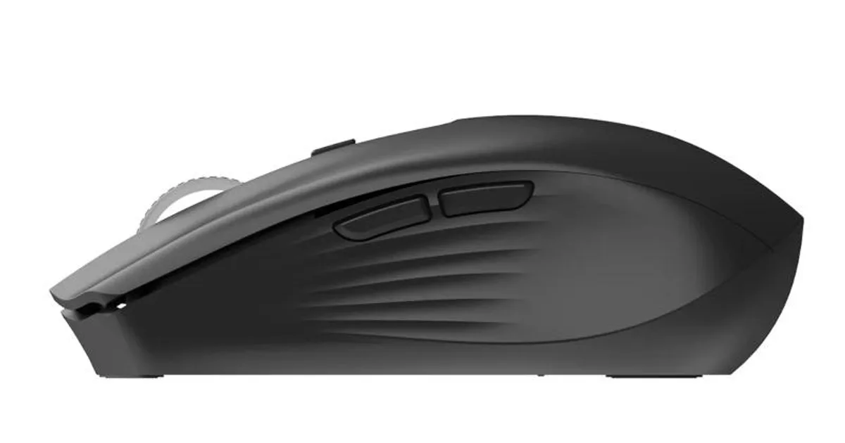 Coolbox Gaming Ratón  W01 1600DPI Inalámbrico Negr (3)