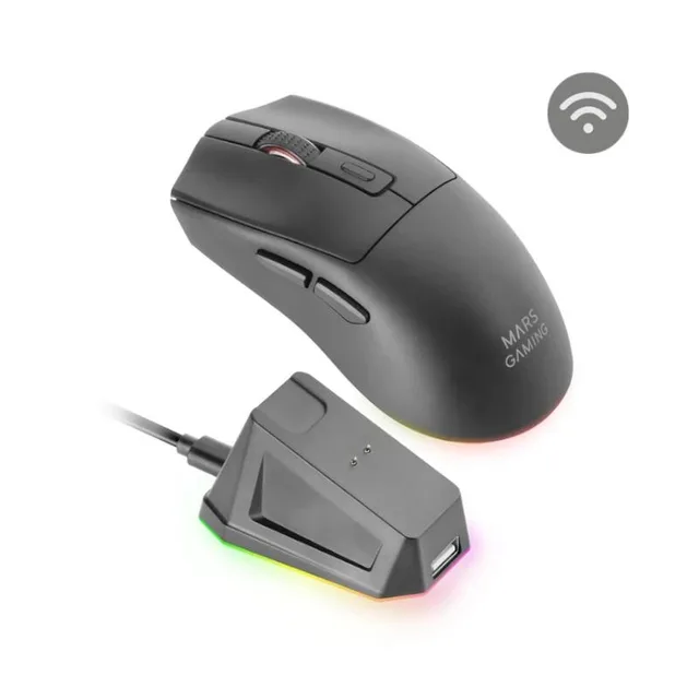 Mars Gaming Raton Ultraligero MMT3 blanco