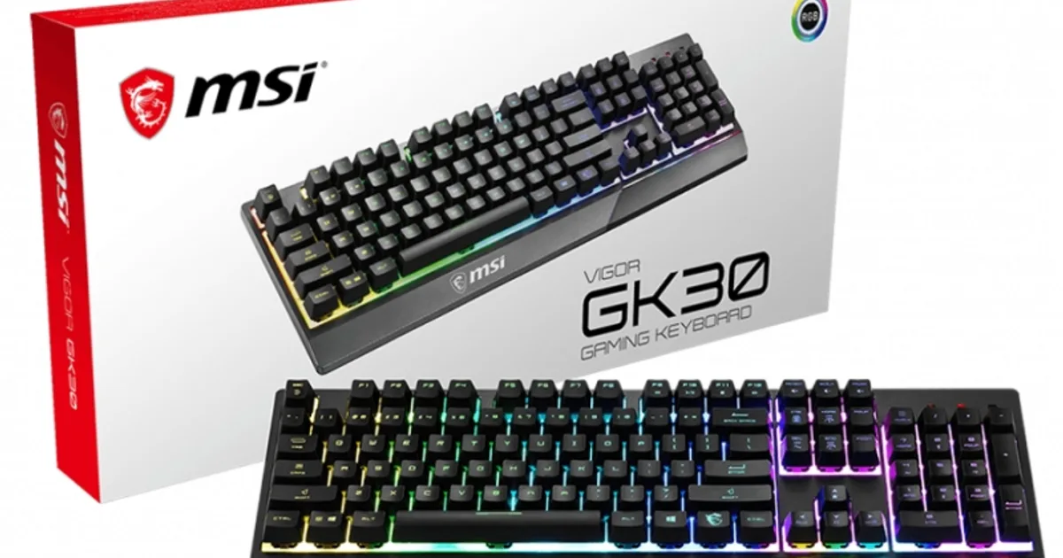 MSI Teclado Gaming Vigor GK30 español (4)