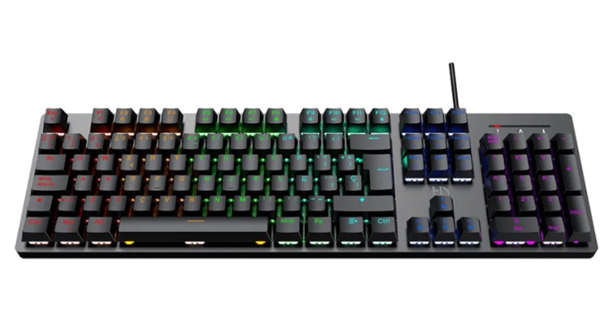 HIDITEC Teclado Gaming GK400 mecanico (2)