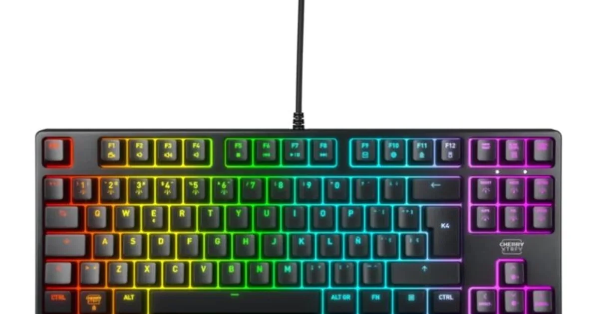 Cherry Teclado gaming tklk XTRFY MX2A