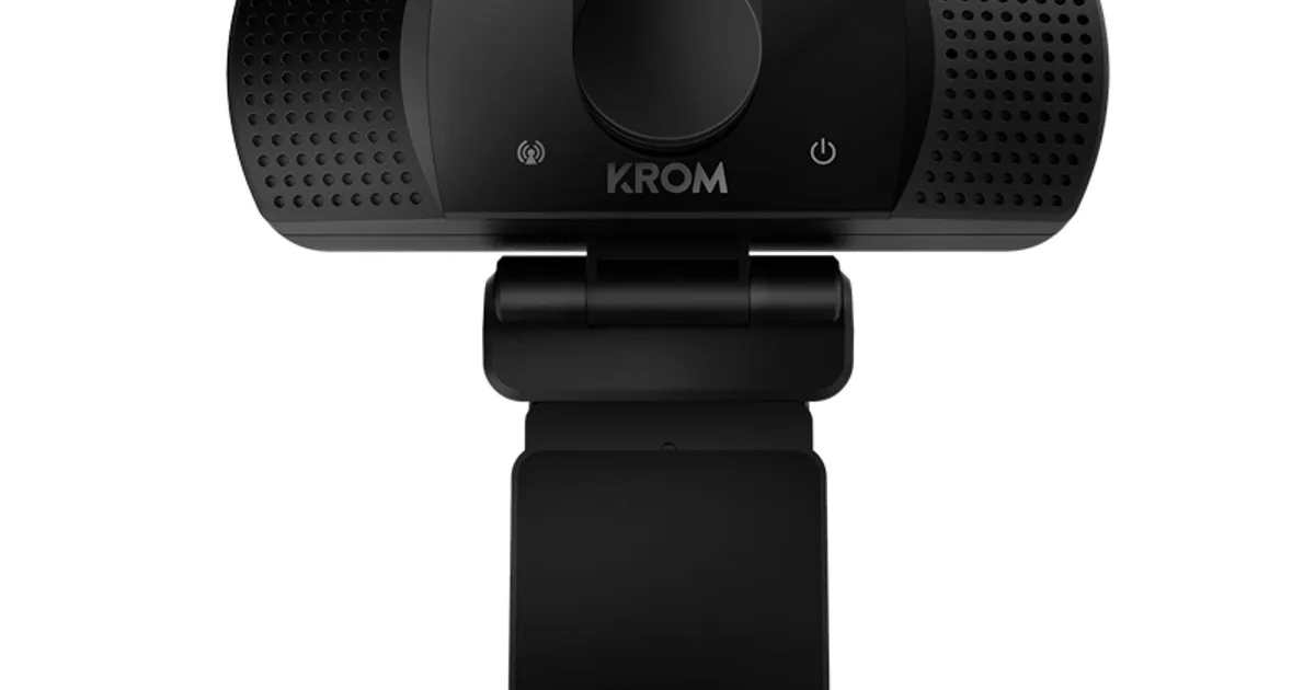 KROM KAM Webcam Gaming 1080p HD