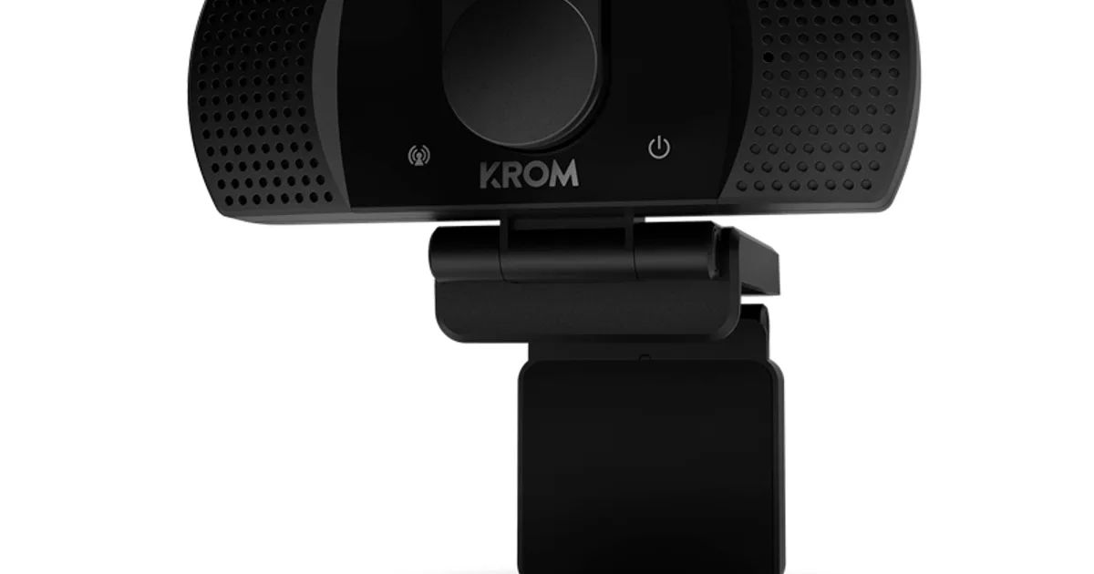 KROM KAM Webcam Gaming 1080p HD (3)