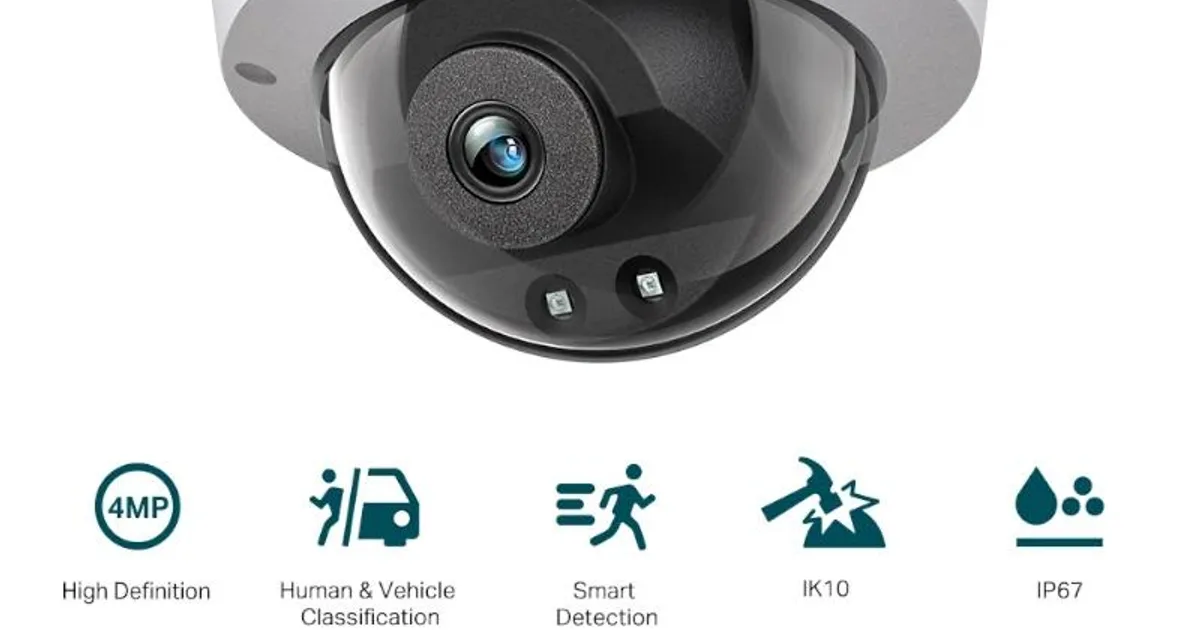 VIGI Cámara IP C240I Domo 4MP Plástico IR 4mm (2)