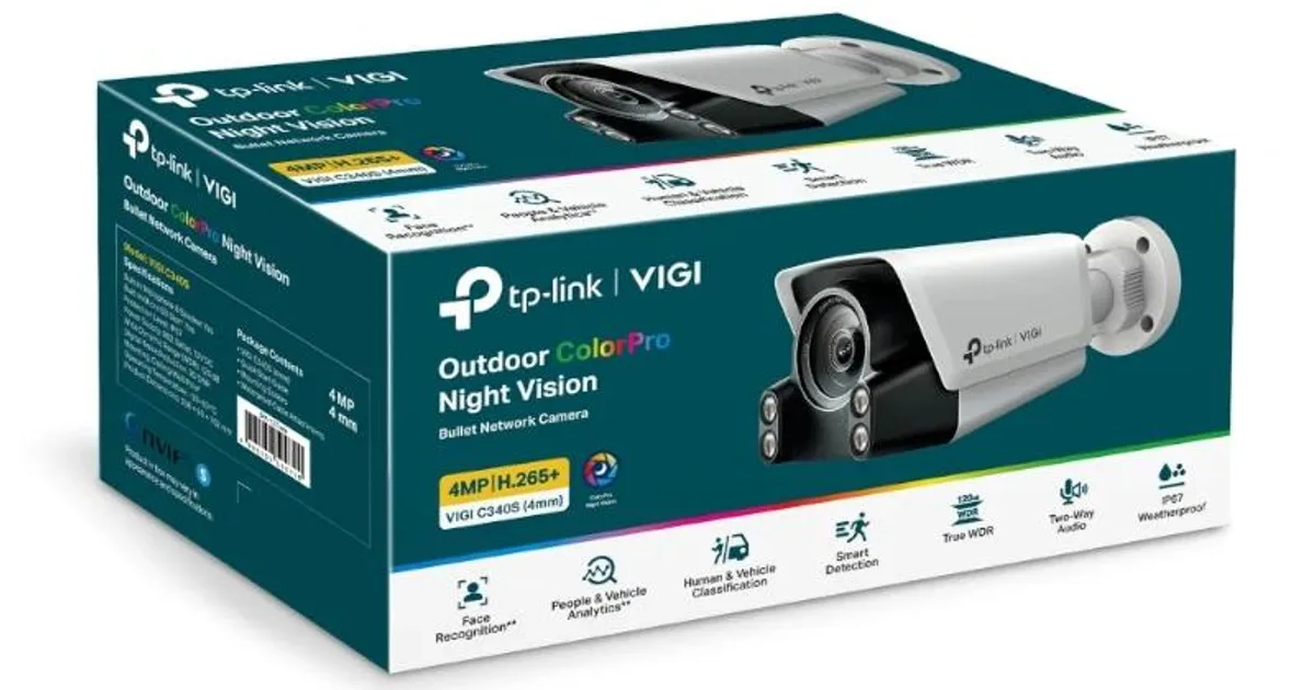 VIGI Cámara IP Bullet C340S 4MP Plástico Full-Colo (3)