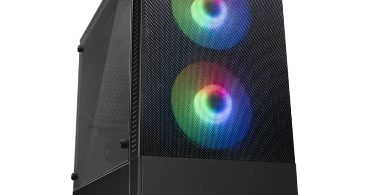 Mars Gaming Caja MCZ PREMIUM M-ATX 2X FRGB Negra (2)
