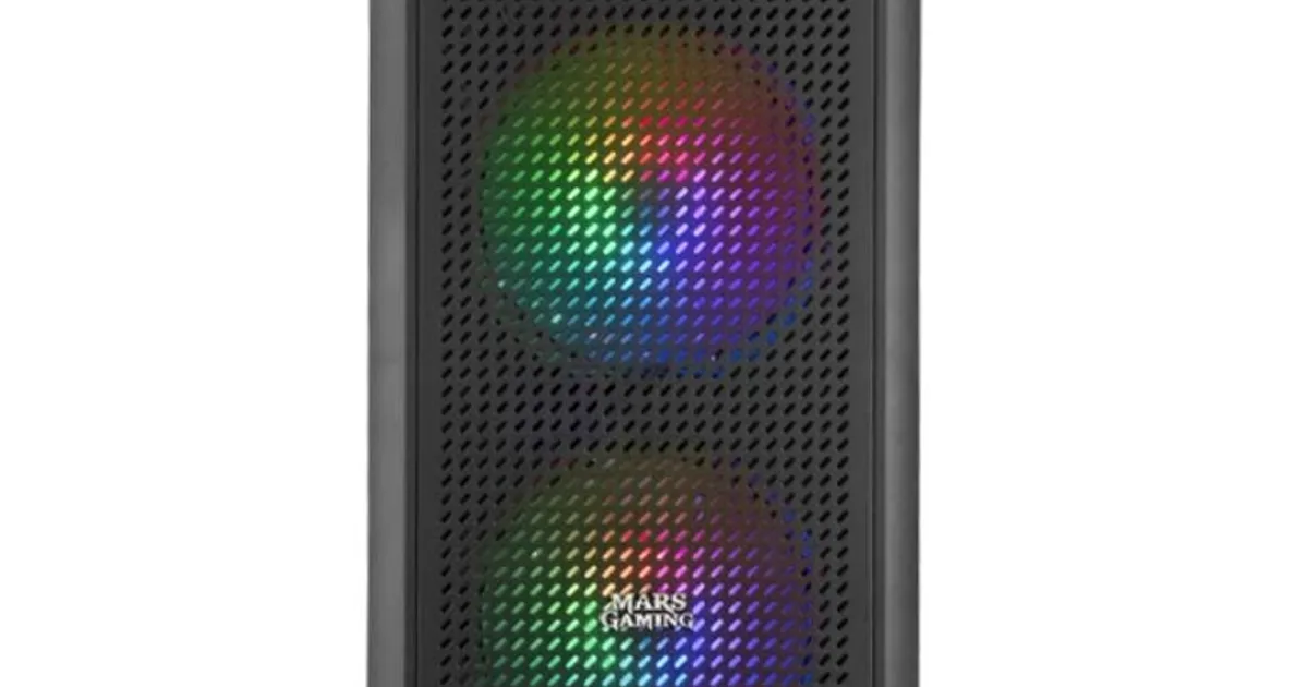 Mars Gaming caja MICRO-ATX MC300 BLACK