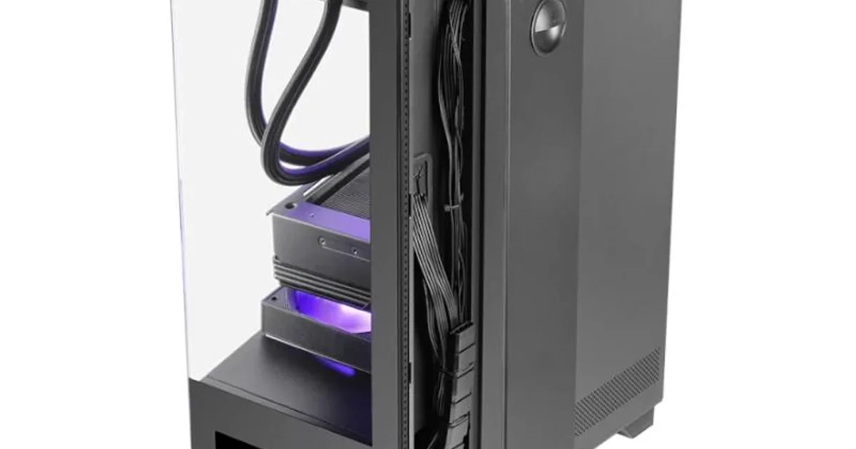 MARS GAMING Caja Atx Pantalla Monitor Negro (2)