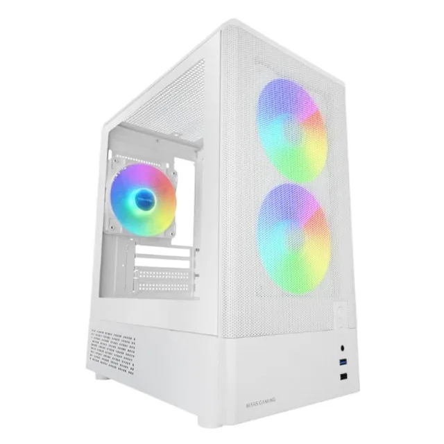 Mars Gaming Caja Micro-atx MC-ONYXW Blanca