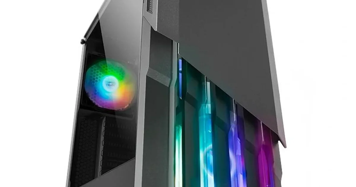 MARS GAMING  CAJA MC-X2 ATX METAL FRONT BLACK