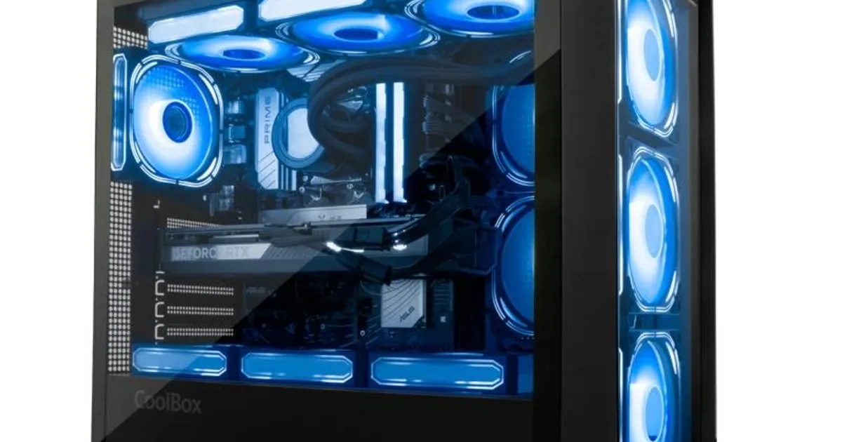 Coolbox Caja Gaming ATX Ge-2000 DualView  S/Fte (2)