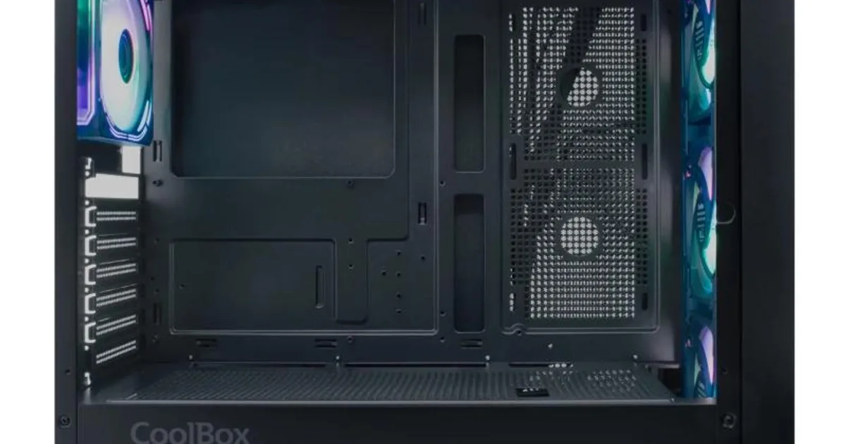 Coolbox Caja Gaming ATX Ge-2000 DualView  S/Fte (3)