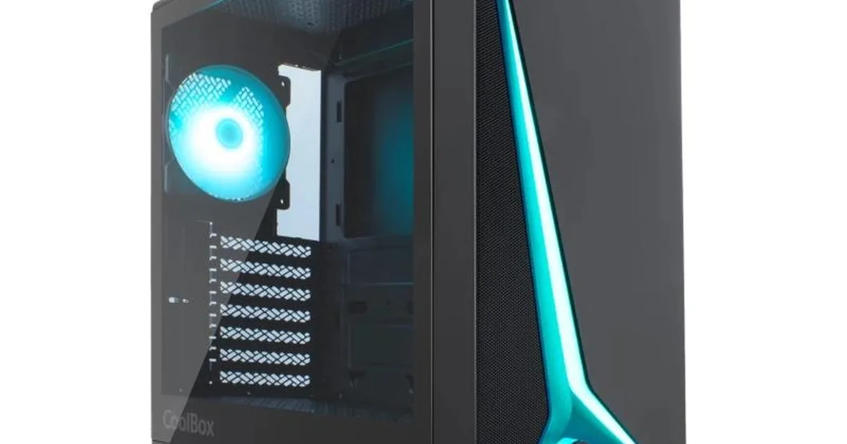 Coolbox Caja Gaming ATX GA450 STARLIGHT Black