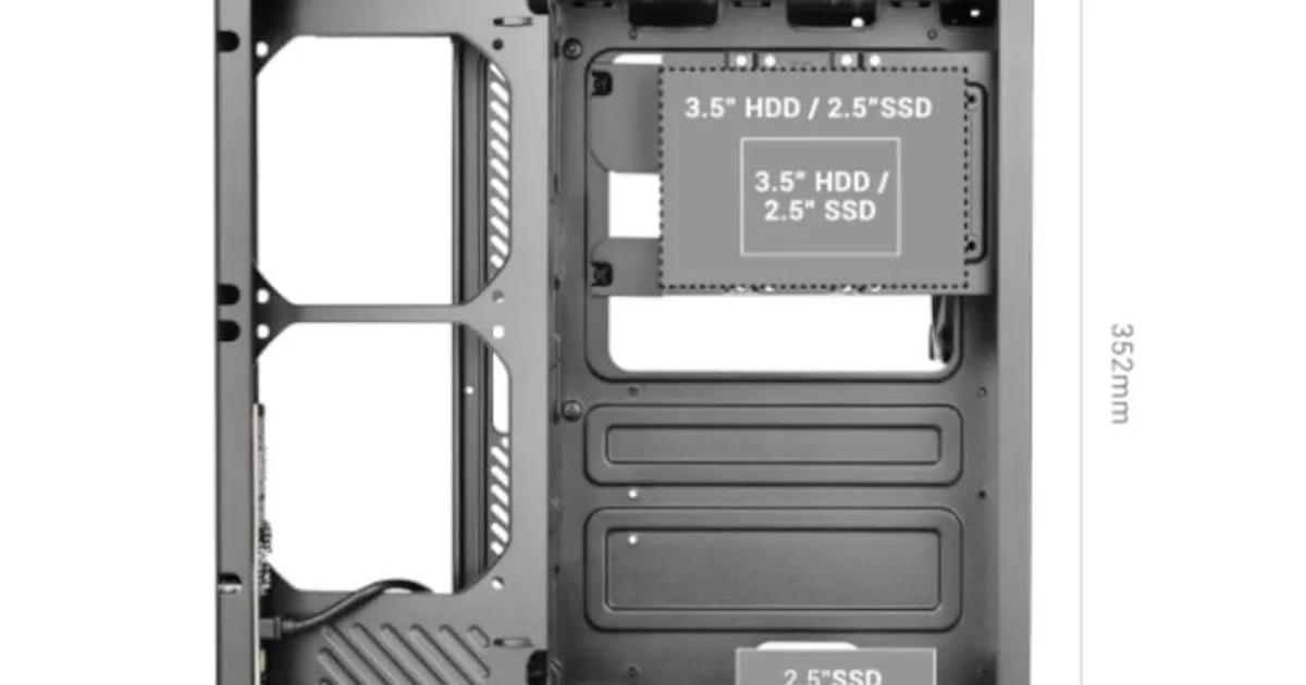 MARS GAMING MCV-ONE Atx Doble Cámara Negro (4)