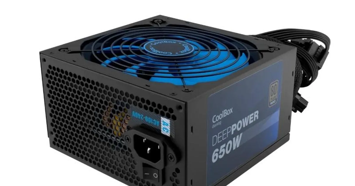 Coolbox Gaming Fuente Al. DeepPower 650w 80+bronze