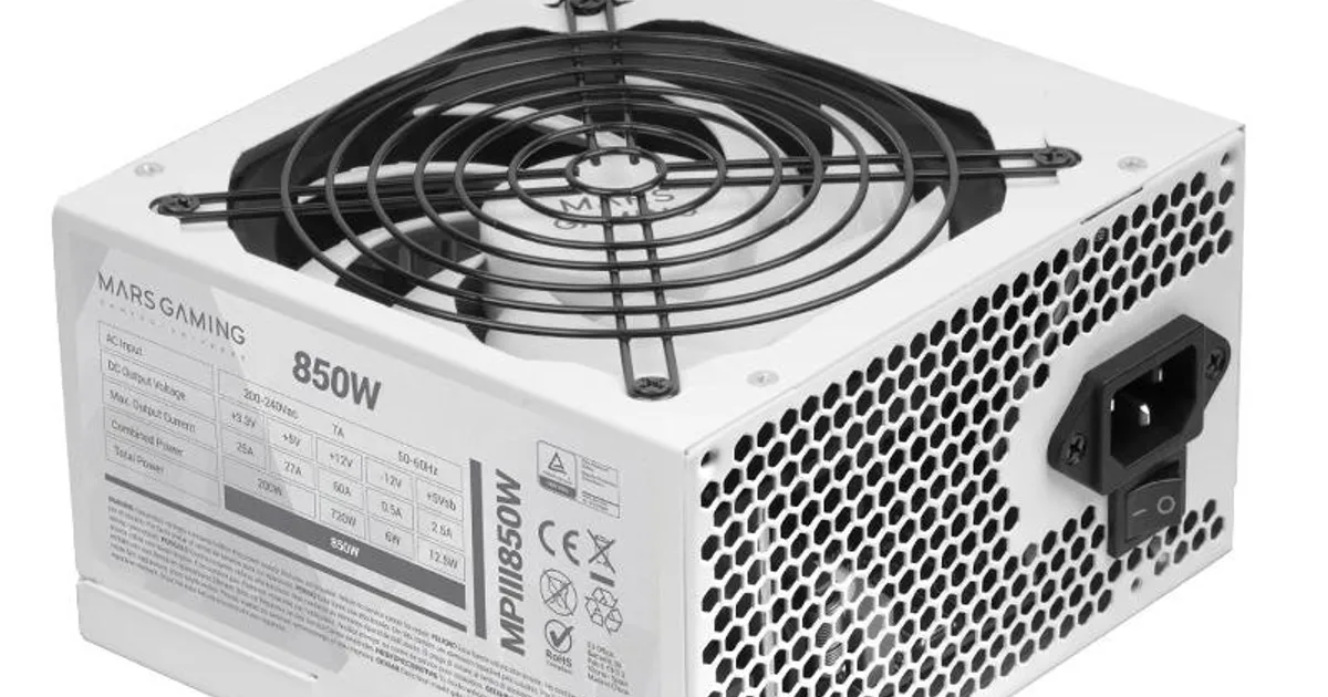 Mars Gaming Fuente Al. MPIII650W Ultra Silent