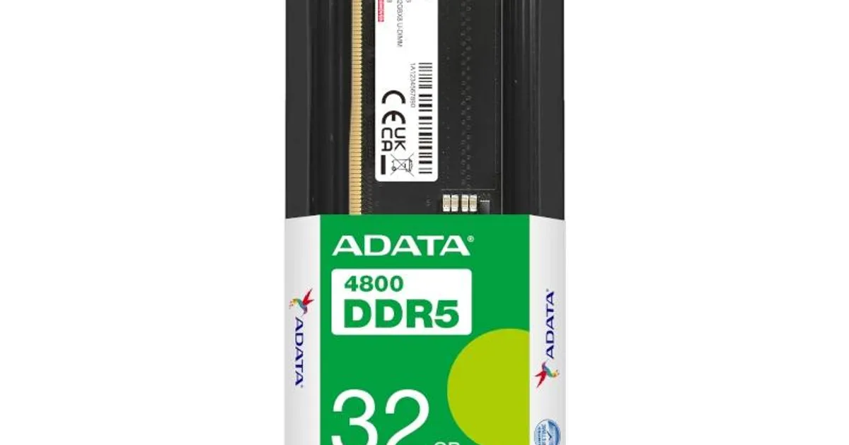 ADATA RAM AD5U560032G-S 32GB 4800Mhz DDR5 (2)