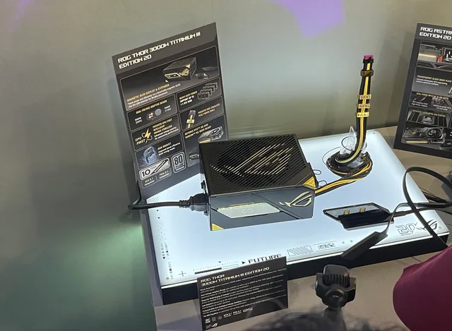 Asus ROG presenta su fuente de 3000W, tan potente que es única