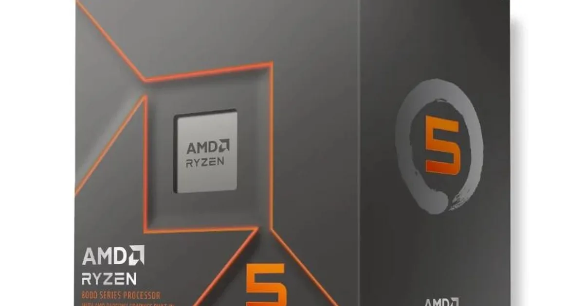 AMD RYZEN 5 8500G 3.5G 22M 6C AM5 BOX+Disipador
