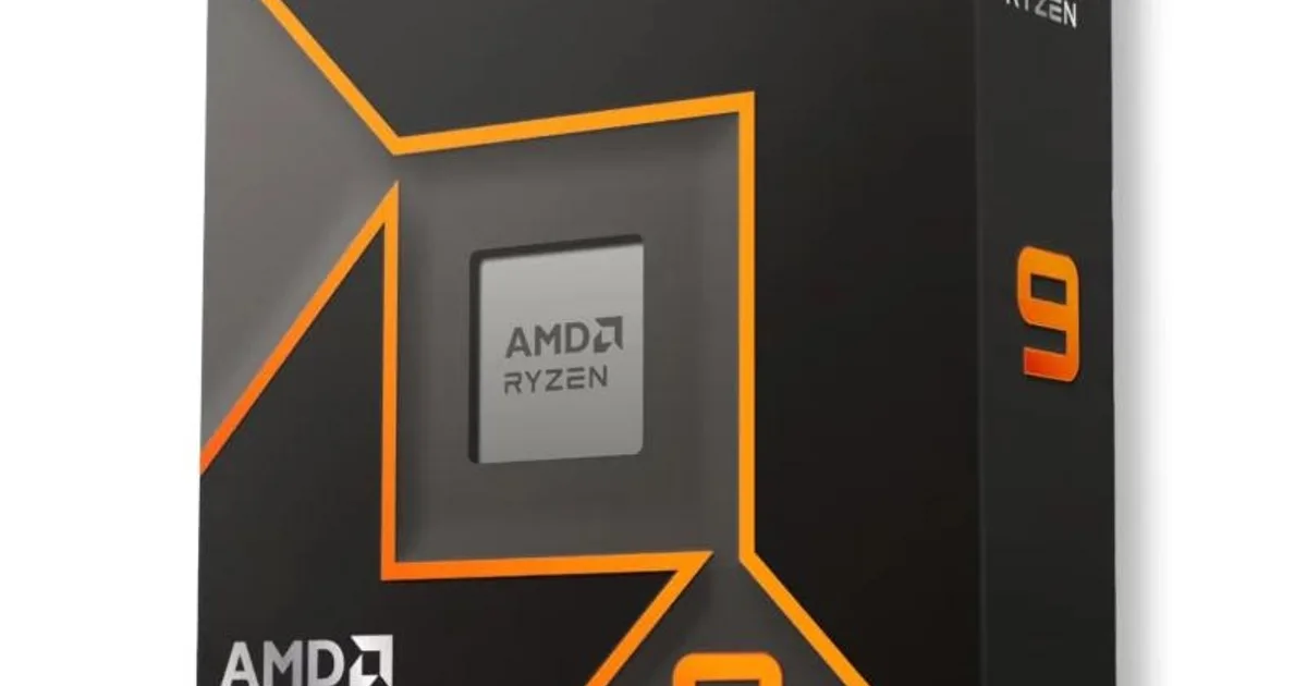 AMD RYZEN 9 9950X 4.30GHz AM5 BOX Sin vent
