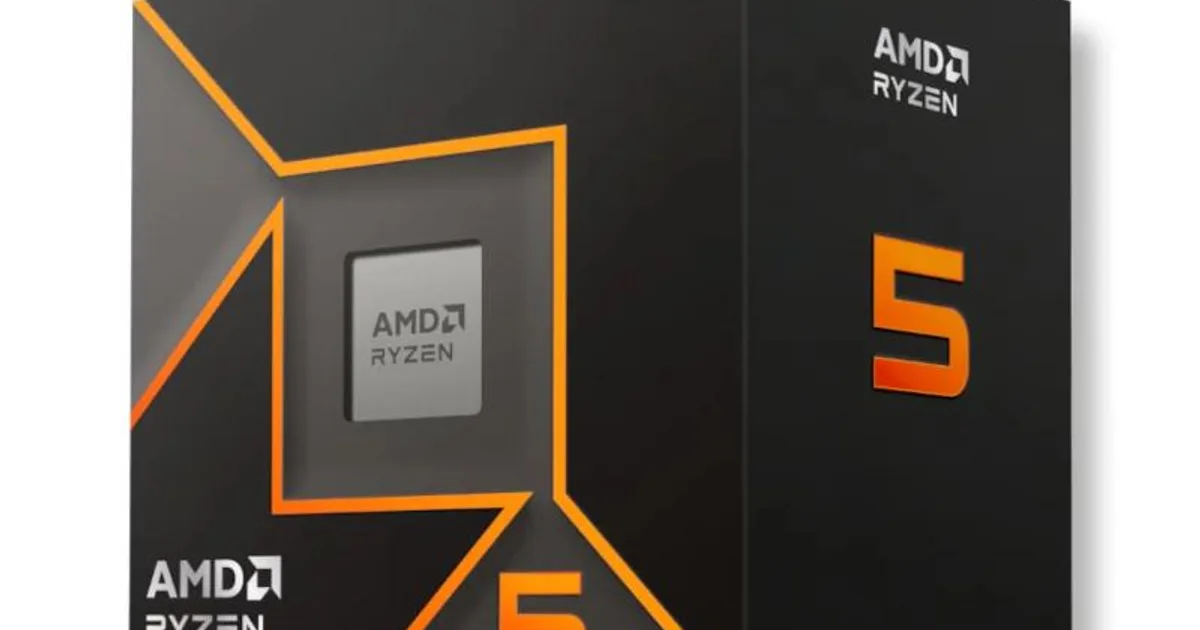 AMD RYZEN 5 9600 3.8GHz 38M 6CORE AM5 BOX Con Vent (2)