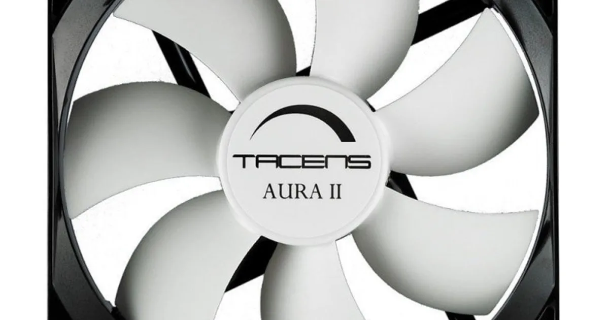 Tacens Aura II ventilador caja 8cm 10db bearing