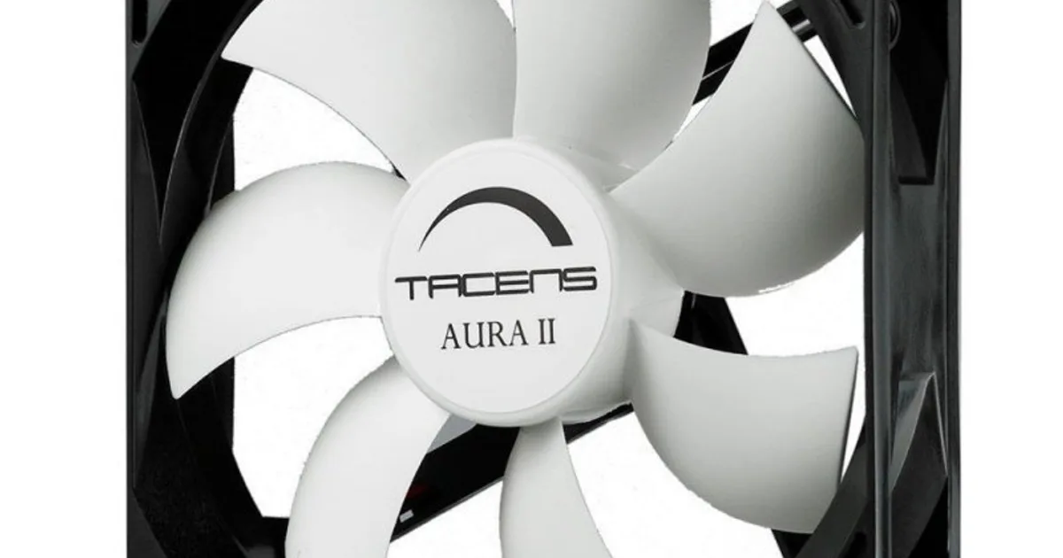 Tacens Aura II ventilador caja 8cm 10db bearing (2)